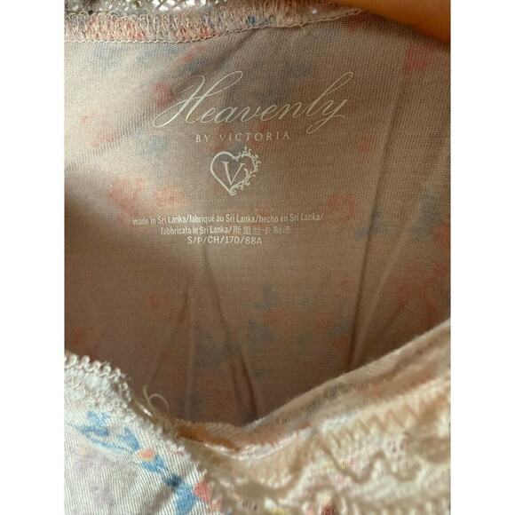 Victoria’s Secret Heavenly Pink Floral Lace Slip Nightgown Women’s Size Small - Picture 7 of 7